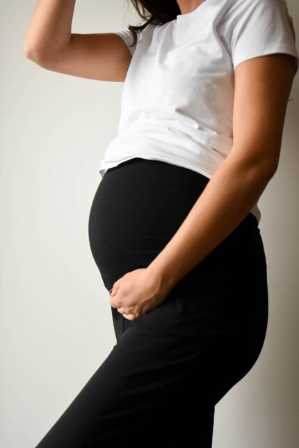 Trenerka za trudnoću i post partum „Leta” - crna
